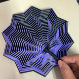 3D Printed 10-Star Stress Relief Design
