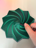 3D Printed 10-Star Stress Relief Design