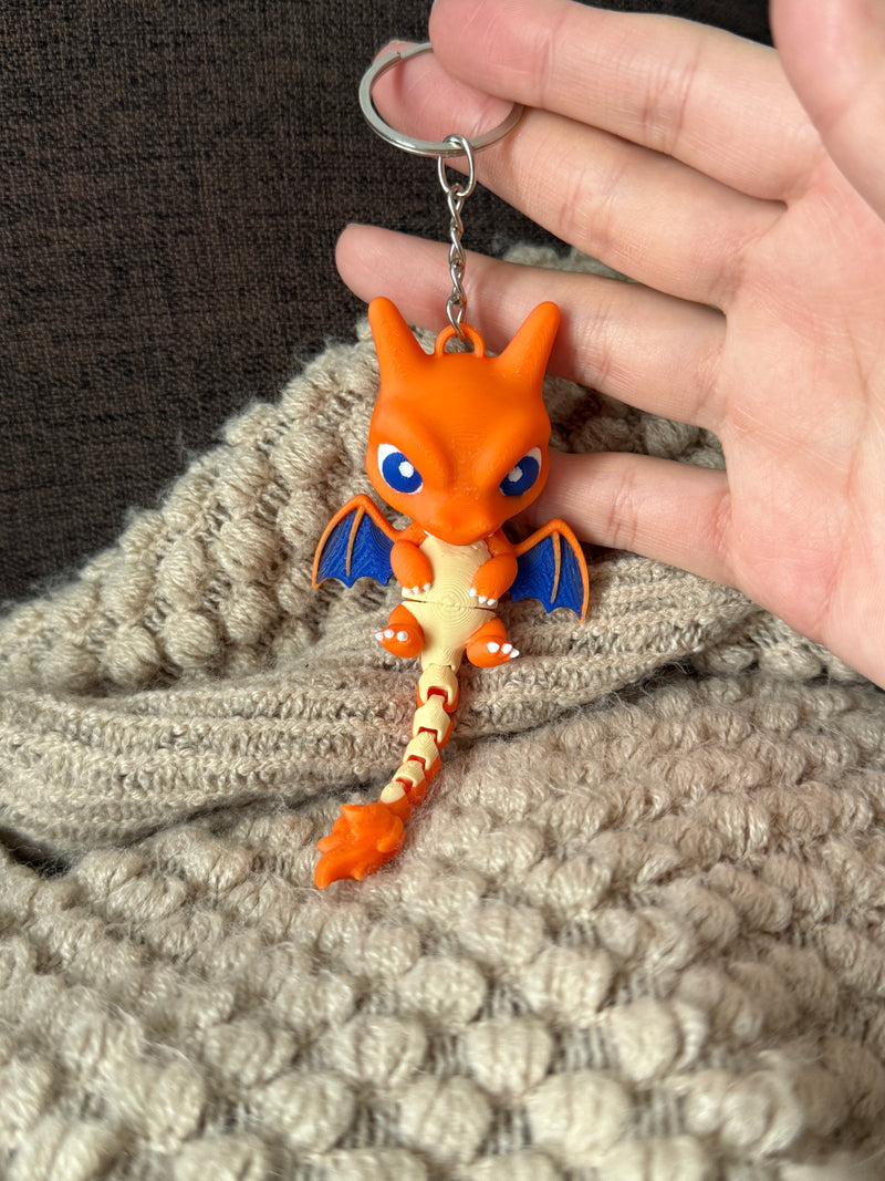 3D Printed Pokemon Keychain