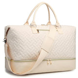 Travel Duffel Bag, Womens Overnight Bag Weekender with Shoe Pouch Large Carry On Bag Travel Tote Duffel Bag for Women,Hospital Bags for Labor and Delivery