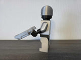 3D Printed LEGO Alex Murphy 8inches