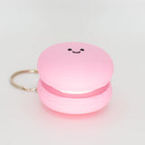 3D Printed Smiley Clicky Macaron Keychain