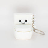 3D Printed Chubby Clicky Toilet Keychain