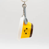 3D Printed Bouncy Clicky Pudding Keychain (Retired)