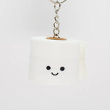 3D Printed Spinny Toilet Paper Keychain (Retired)