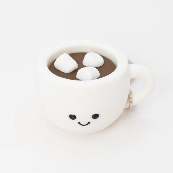 3D Printed Happy Clicky Mug Keychain
