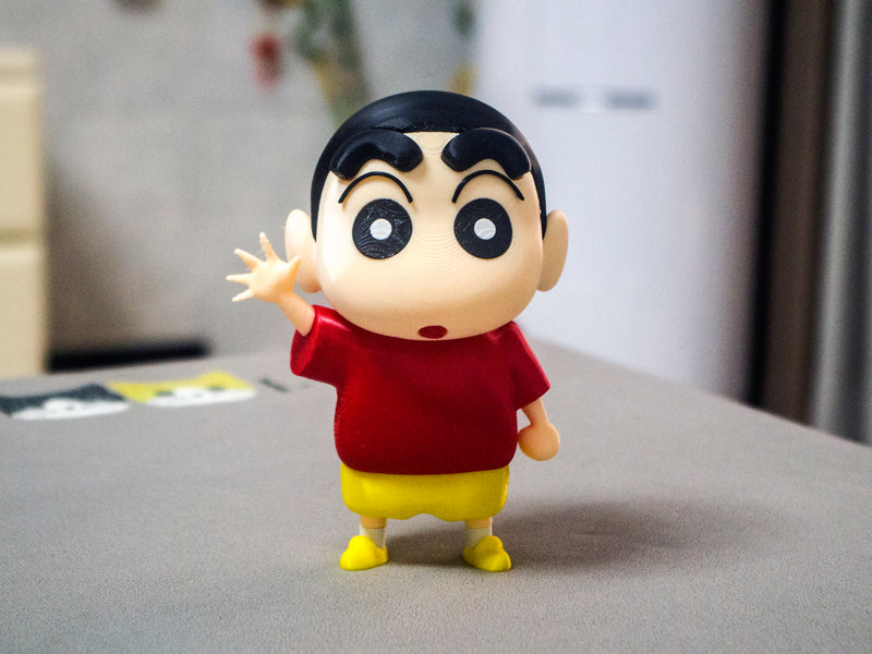 3D Printed crayon shin