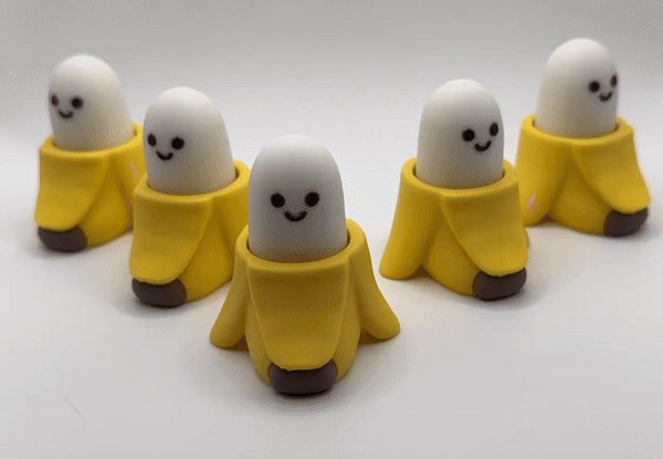 3D Printed Banana Keyboard Clicker