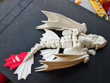 3D Printed toy dragon