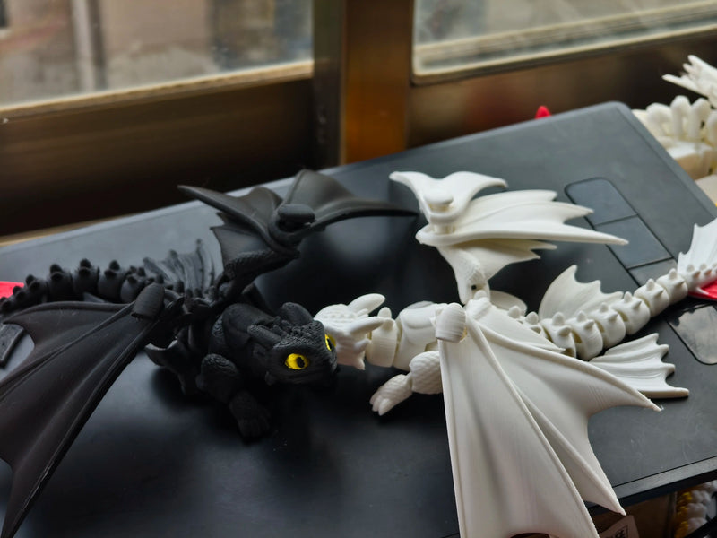 3D Printed toy dragon