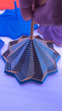 3D Printed 10-Star Stress Relief Design