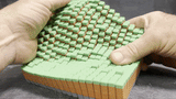 3D Printed Pixel‑style Stress‑relief Lawn Toy