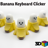3D Printed Banana Keyboard Clicker