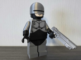 3D Printed LEGO Alex Murphy 8inches