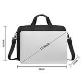 Mens Messenger Bag, 17.3 Inch Laptop Bag Computer Bag Laptop Briefcase Satchel Work Bags for Men Women Handbag Business Bag Laptop Case,Black