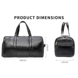 Travel Duffel Bag, Womens Overnight Bag Weekender with Shoe Pouch Large Carry On Bag Travel Tote Duffel Bag for Women,Hospital Bags for Labor and Delivery Black