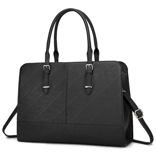 Laptop Bag for Women, 15.6 inch Laptop Tote Bag Work Computer Bags Laptop Purse Briefcase Shoulder Handbags for Office, Travel,Business,Casual