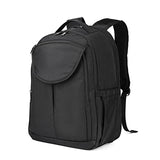 seyfocnia Travel Backpack for Men Women, Waterproof Carry-on Laptop Backpack, 17.3 Inch Computer Business Work Backpack Extra Large Casual Daypack (Black)