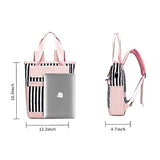 seyfocnia Laptop Backpack for Women,Teacher Backpack Tote Backpack Computer Backpack Travel Casual Backpack with USB Charging Port Work Bag Fits 15.6 Inch Laptop