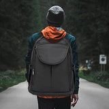 seyfocnia Travel Backpack for Men Women, Waterproof Carry-on Laptop Backpack, 17.3 Inch Computer Business Work Backpack Extra Large Casual Daypack (Black)