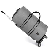 Rolling Garment Bags for Travel,Convertible Duffle Garment Bag Roller Bags for Travel Carry on Garment Bag with Wheels Luggage Rolling Weekender Roller Duffle Bags for Travel