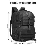 Aodethon Tactical Backpack for Men,Waterproof Military Backpack Camping Backpack Army Backpack Molle Bag Bug Out Bag Assault Pack Rucksack Hiking Backpack for Men