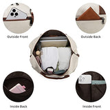 Travel Bag with Shoe Pouch,Weekender Overnight Bag Carry On Bag Travel Tote Duffel Bags for Traveling Gym Bag for Women or Men