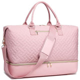Travel Duffel Bag, Womens Overnight Bag Weekender with Shoe Pouch Large Carry On Bag Travel Tote Duffel Bag for Women,Hospital Bags for Labor and Delivery