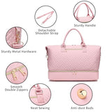 Travel Duffel Bag, Womens Overnight Bag Weekender with Shoe Pouch Large Carry On Bag Travel Tote Duffel Bag for Women,Hospital Bags for Labor and Delivery