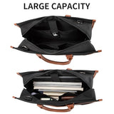 Messenger Bag for Women,15.6 Inch Laptop Tote Bag for Women Men Laptop Briefcases Shoulder Bag Satchel Work Bags Computer Bags Laptop Case,Black