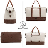 Travel Bag with Shoe Pouch,Weekender Overnight Bag Carry On Bag Travel Tote Duffel Bags for Traveling Gym Bag for Women or Men