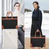 Messenger Bag for Women,15.6 Inch Laptop Tote Bag for Women Men Laptop Briefcases Shoulder Bag Satchel Work Bags Computer Bags Laptop Case,Black