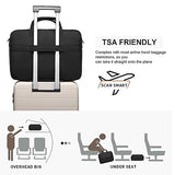 Mens Messenger Bag, 17.3 Inch Laptop Bag Computer Bag Laptop Briefcase Satchel Work Bags for Men Women Handbag Business Bag Laptop Case,Black