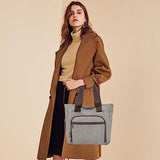 Tote Bags for Women,Women's Canvas Tote Purse Shoulder Handbags Crossbody Tote Bag Satchel Handbag Shoulder Purses,Grey