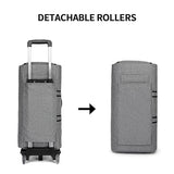 Rolling Garment Bags for Travel,Convertible Duffle Garment Bag Roller Bags for Travel Carry on Garment Bag with Wheels Luggage Rolling Weekender Roller Duffle Bags for Travel