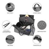 Rolling Garment Bags for Travel,Convertible Duffle Garment Bag Roller Bags for Travel Carry on Garment Bag with Wheels Luggage Rolling Weekender Roller Duffle Bags for Travel