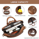 seyfocnia Backpack Purse for Women, Fashion Leather Backpack Convertible Design Satchel Handbags Shoulder Bag with Laptop Compartment Travel Carry on Backpack, Brown