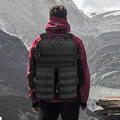 Aodethon Military Tactical Backpack,3 Day Assault Pack Molle Bag Waterproof Bug Out Bag with Molle System for Men and Women Rucksack for Camping Trekking Hiking Hunting Army