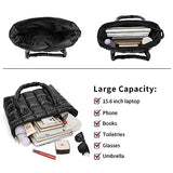 Puffer Tote Bag Lightweight Quilted Puffy Tote Bag Soft Down Cotton Padded Shoulder Bag Quilted Bag for Womens Handbag
