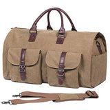 Seyfocnia Carry On Garment Bag for Travel Business with Shoe Compartment