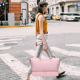 Travel Duffel Bag, Womens Overnight Bag Weekender with Shoe Pouch Large Carry On Bag Travel Tote Duffel Bag for Women,Hospital Bags for Labor and Delivery