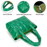 Puffer Tote Bag Lightweight Quilted Puffy Tote Bag Soft Down Cotton Padded Shoulder Bag Quilted Bag for Womens Handbag